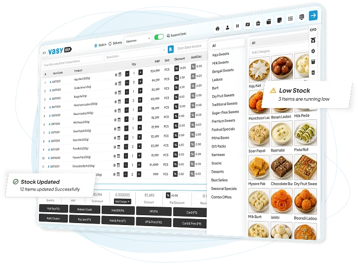 Sweet Shop pos software
