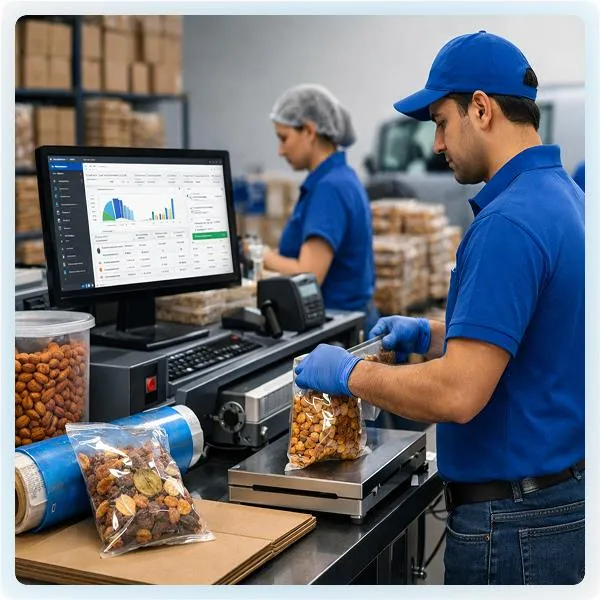 VasyERP Dry Fruit ERP Software