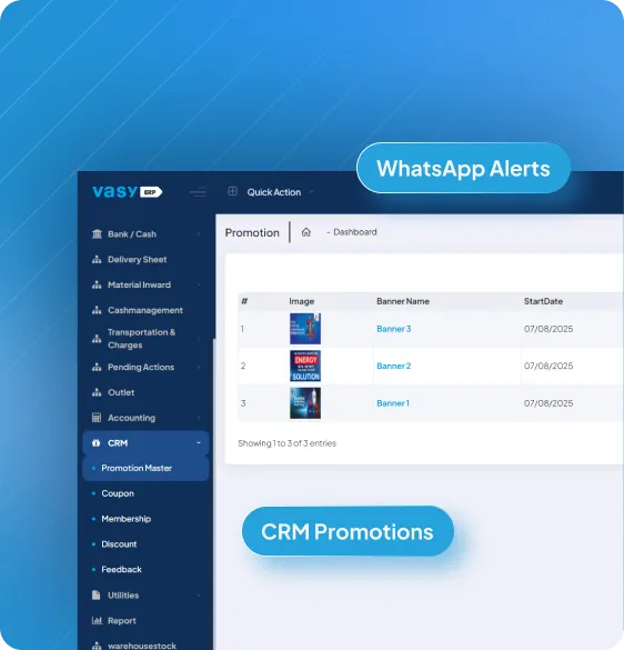 V Pay integrated billing system