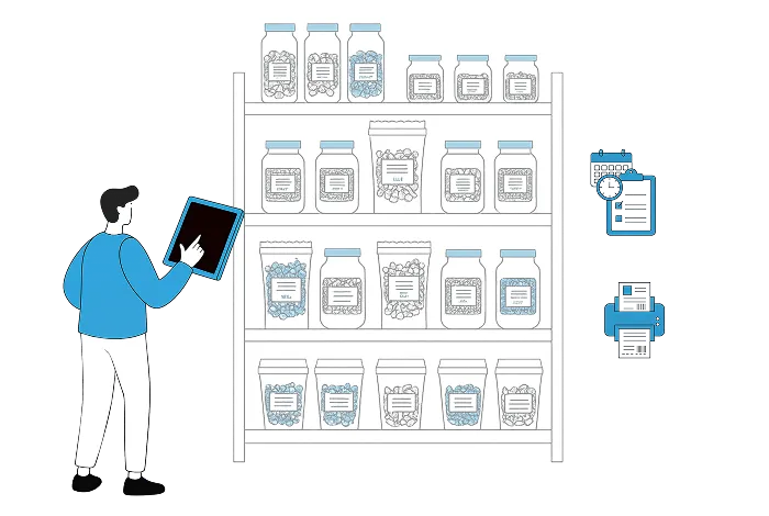Dry fruit inventory management software with batch and expiry tracking