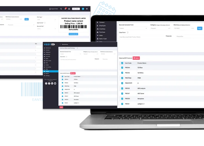 Barcode scanning and seamless integration with inventory and POS systems