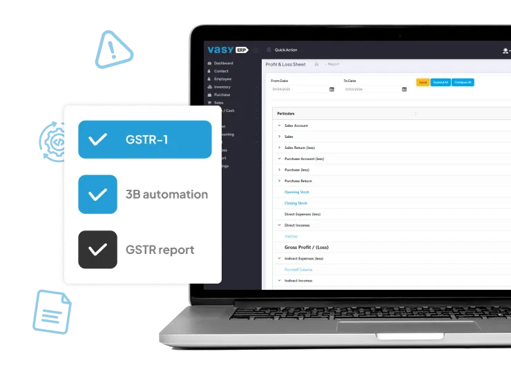GST-Compliant & Filing invoicing software