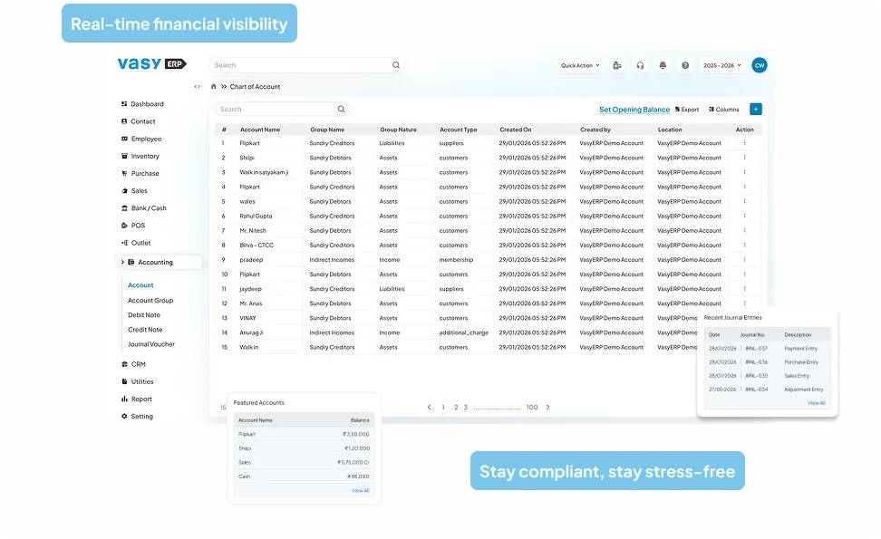 Efficient Accounting