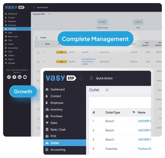 Complete Business Management Solution for Faster Growth