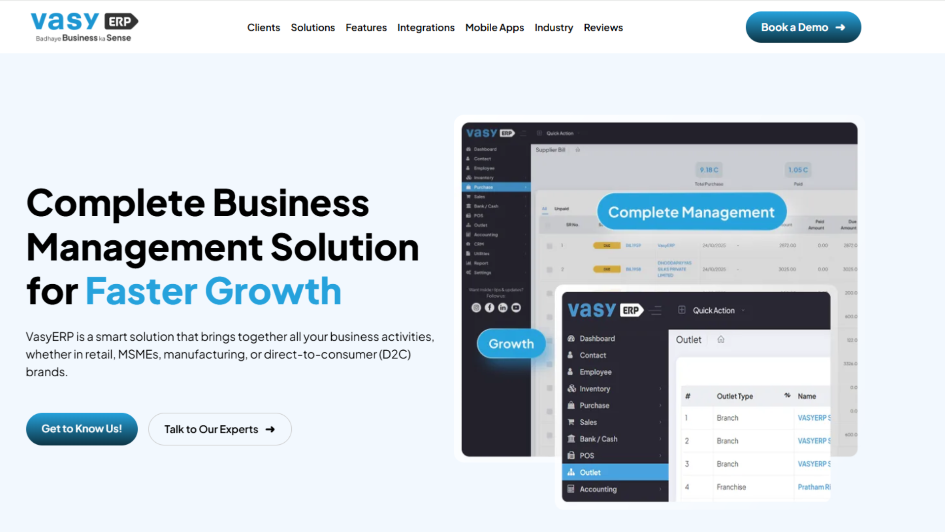 VasyERP Inventory Management Software