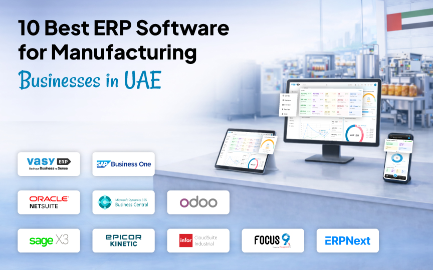 10 Best ERP Software for Manufacturing Business In UAE