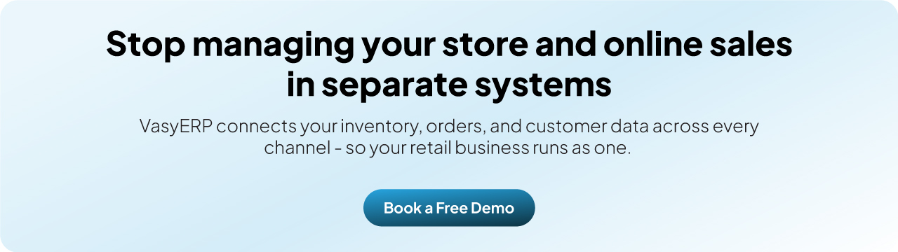 VasyERP helps manage store and online sales in one system