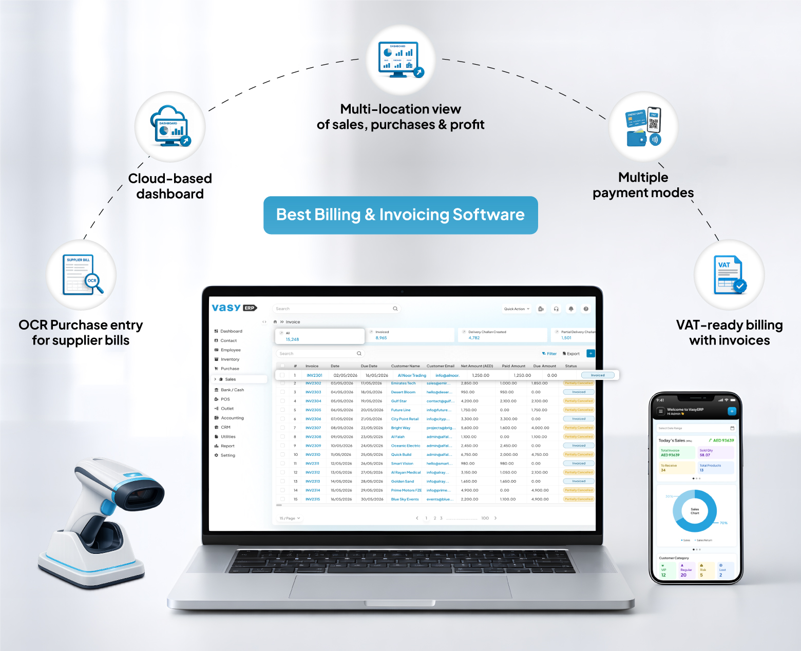 VasyERP Best billing Software