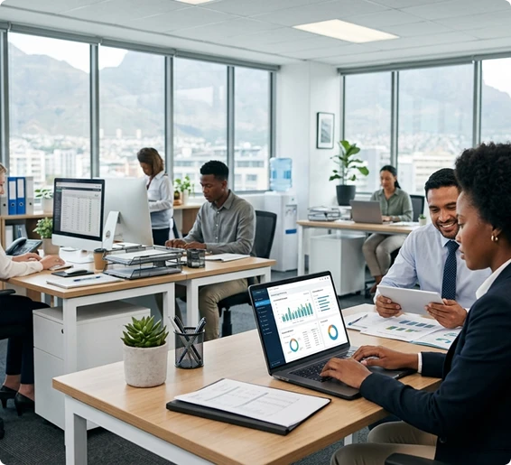 vasyerp team helping transition from old accounting software