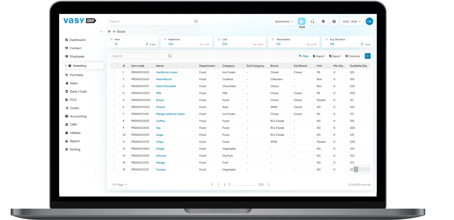 easy tracking through vasyerp