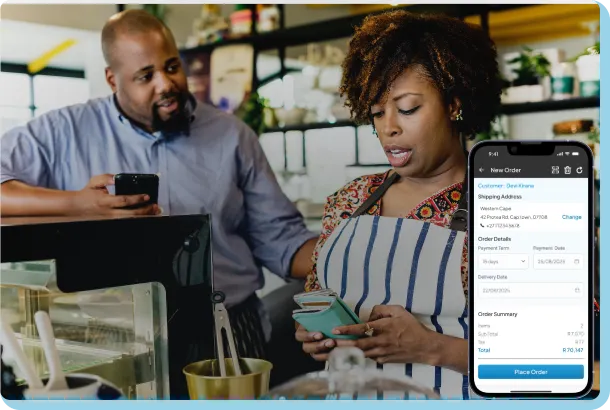 easy sales order management