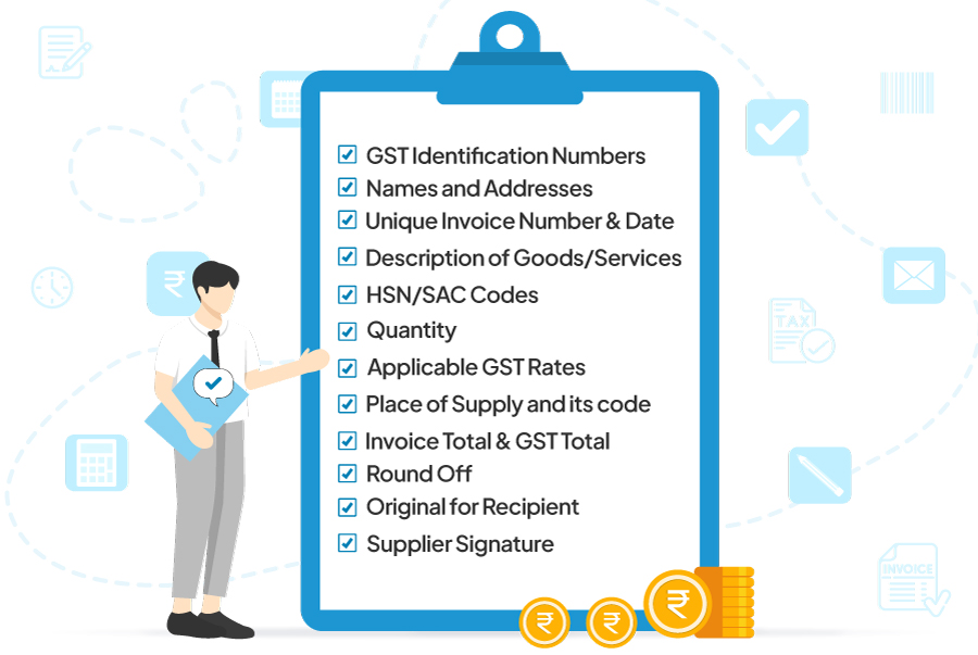 Key Things to Include in a GST-compliant Invoice