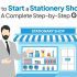 How to start a stationery shop in India