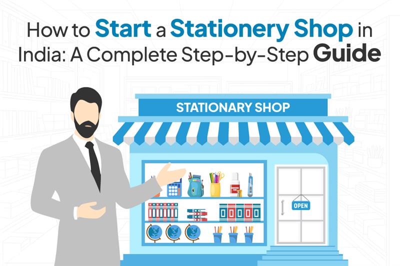 How to start a stationery shop in India