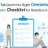 How to Select the Right Omnichannel Platform: Checklist for Retailers in 2025 12 omnichannel platform checklist