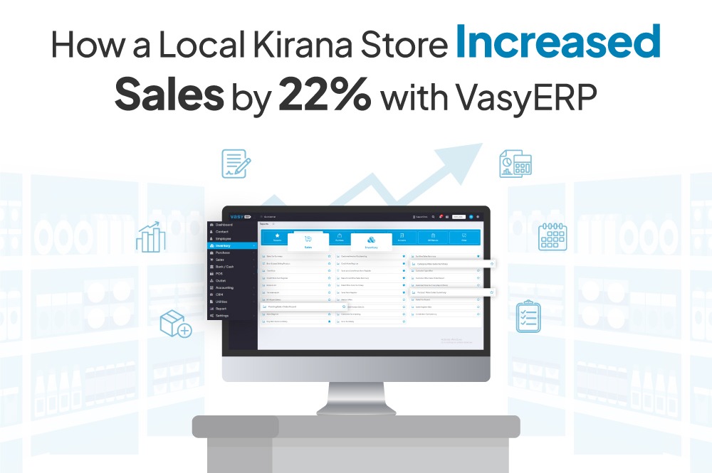 VasyERP Software for Kirana Stores