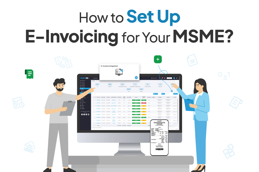 How to setup E-invoicing for MSME
