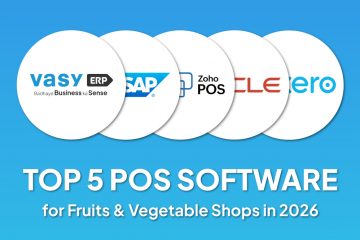 Top 5 POS Software for Fruits & Vegetable Shops