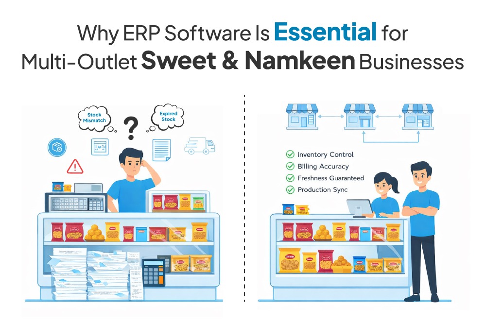 ERP software for sweet and namkeen businesse