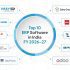 Top ERP softwares in India showing the best ERP system in India, including ERP software in India designed as an ERP system and ERP solution for small business and ERP for MSMEs.