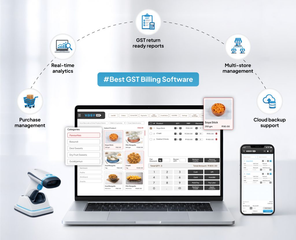 Best GST Billing Software for Small Businesses in India 2026 9 VasyERP Best GST billing software