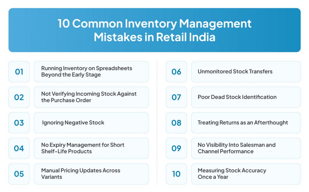 10 Inventory Management Mistakes Indian Retailers Make (And How to Fix Them) 3 10 Common Inventory Management Mistakes in Retail India